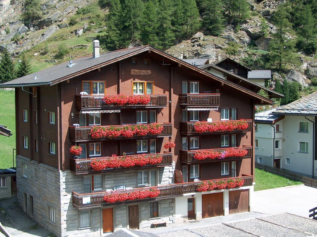 Apartment Bergfreude Saas-Grund Exterior foto